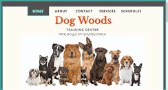 Desktop Screenshot of dogwoods4dogs.com